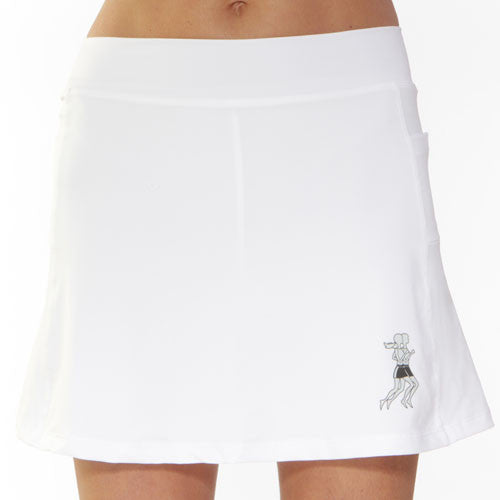 White Athletic Skirt – RunningSkirts