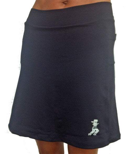 Image of Black Golf Skirt