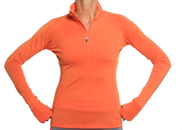 Image of Mandarin Half Zip Pullover