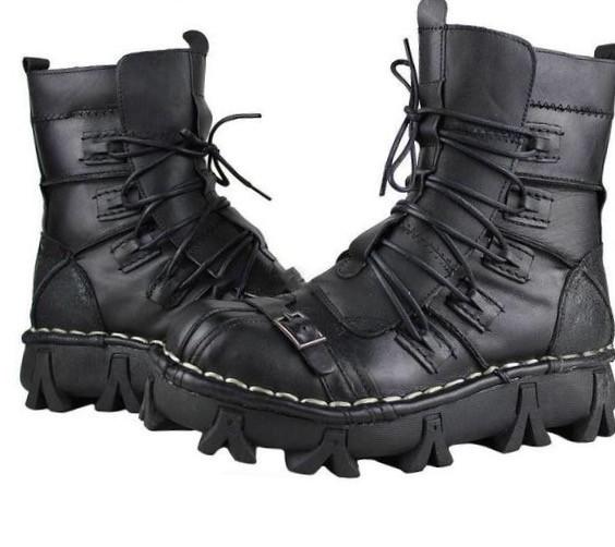 punk combat boots