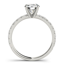 Load image into Gallery viewer, Single Row Split Claw Classic Diamond Engagement Ring
