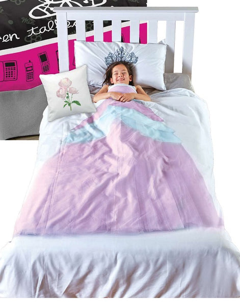 Princess Double Bed Quilt Cover Set