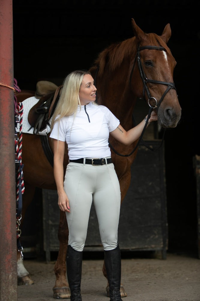 DVR Chiara ECONYL® High Impact Sports Bra (Sand) - Cool Equestrian