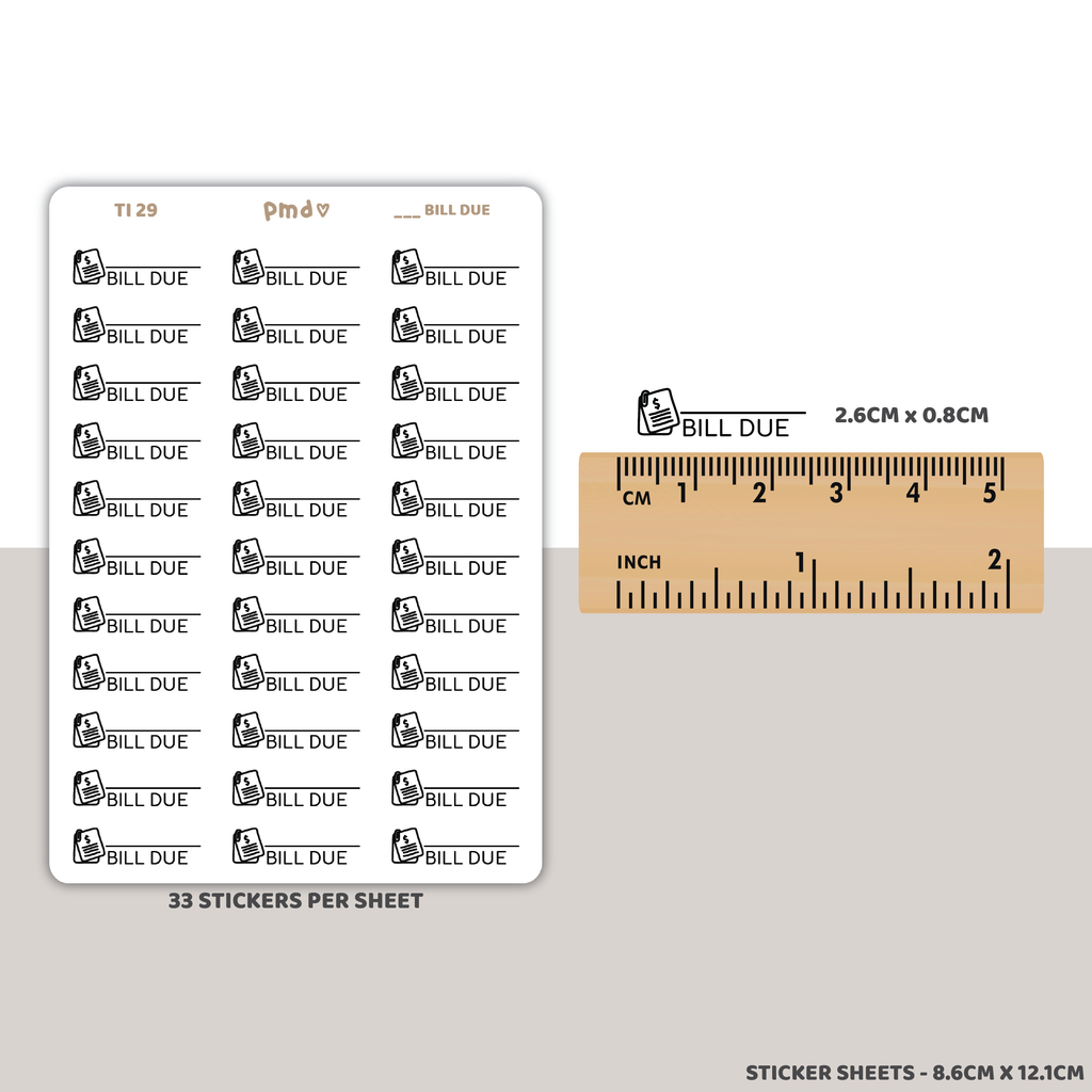 Sticker Set of X-Large Date Number Stickers for Planners, Organizers and  Bullet Journals || S07