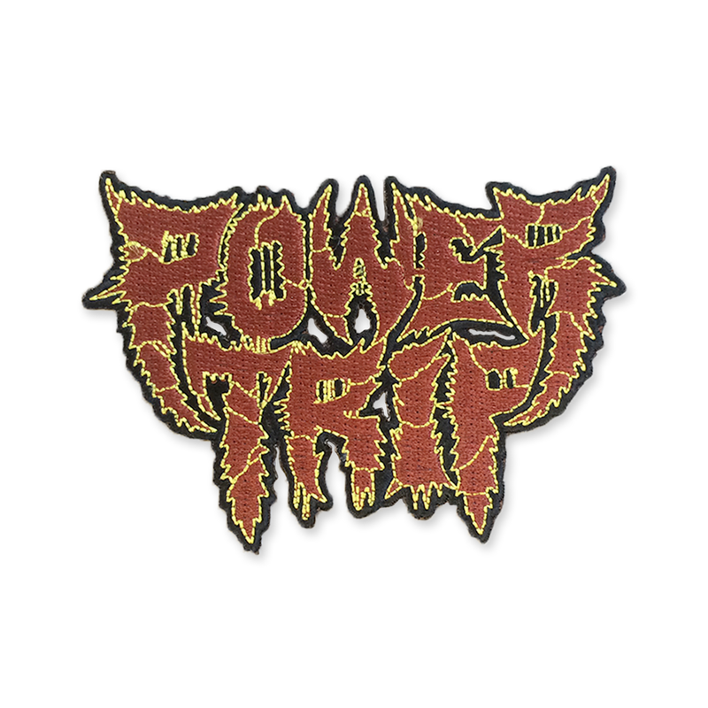 Official Power Trip "Logo" Iron On Patch Massacre Merch