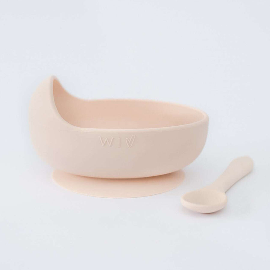 Silicone Baby Bowl Spoon Set Baby Presents