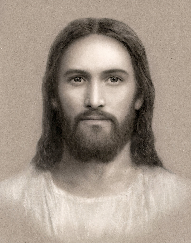 Portrait of Christ - Printable download | BRENT BORUP STUDIO