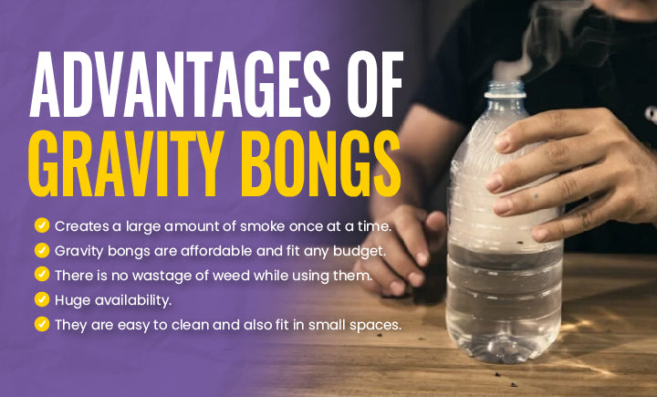 advantages of gravity bongs