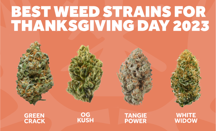 best weed strains for thanksgiving 2023