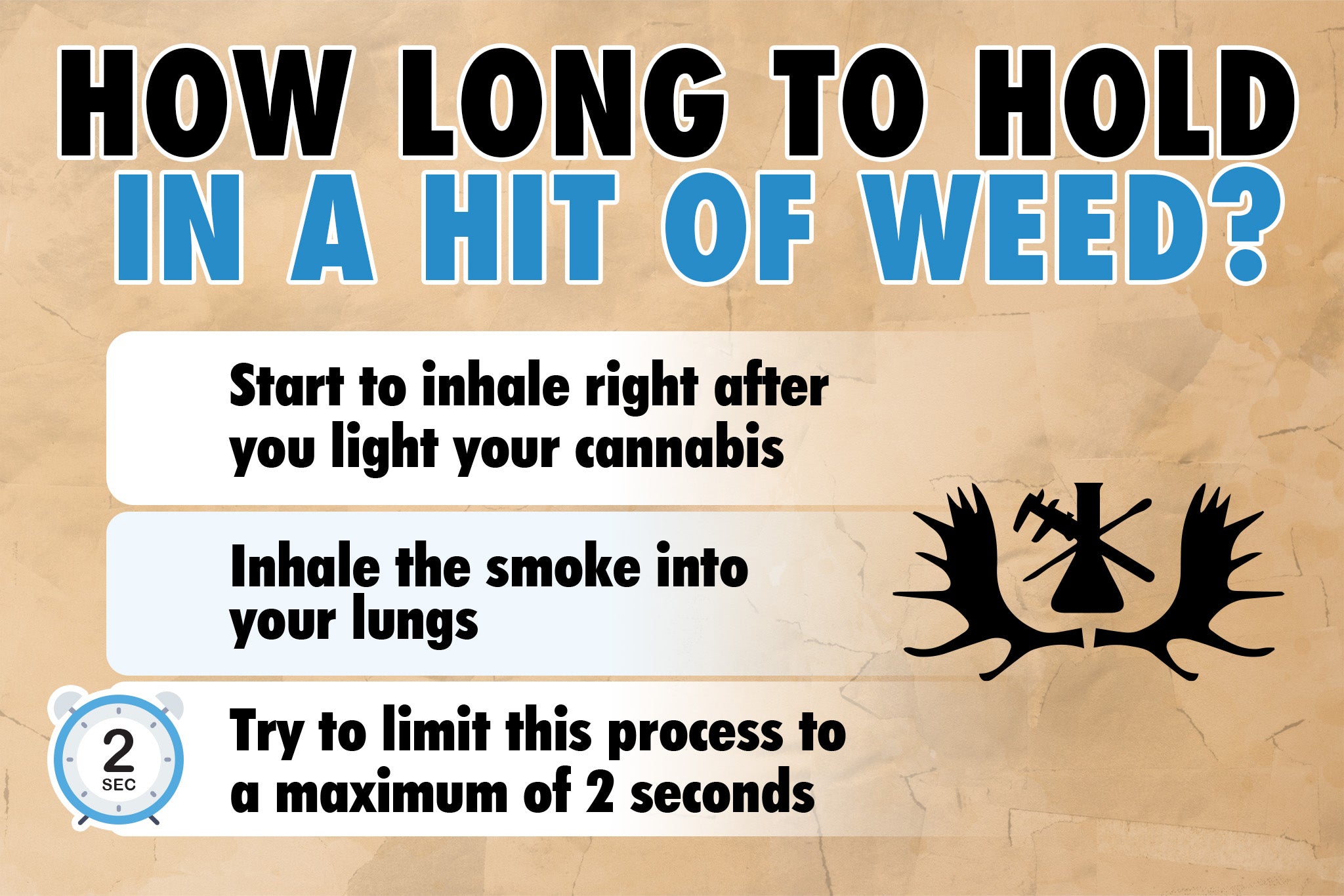 how long to hold in a hit of weed