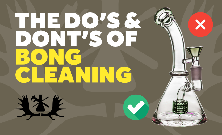 How To Clean A Bong Without Isopropyl-Alcohol - World of Bongs