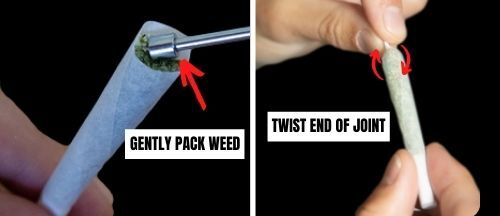 pack and twist joint