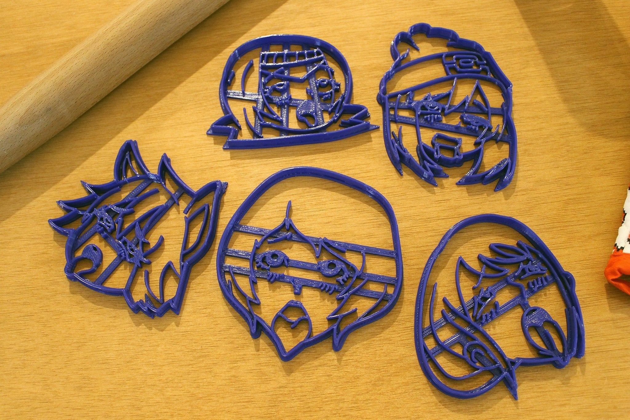8 Pieces / Cookie Cutter Anime Characters Toys Diy Cake Mold Cookie  Embossing Embosser Christmas Gift Toys | Fruugo DK