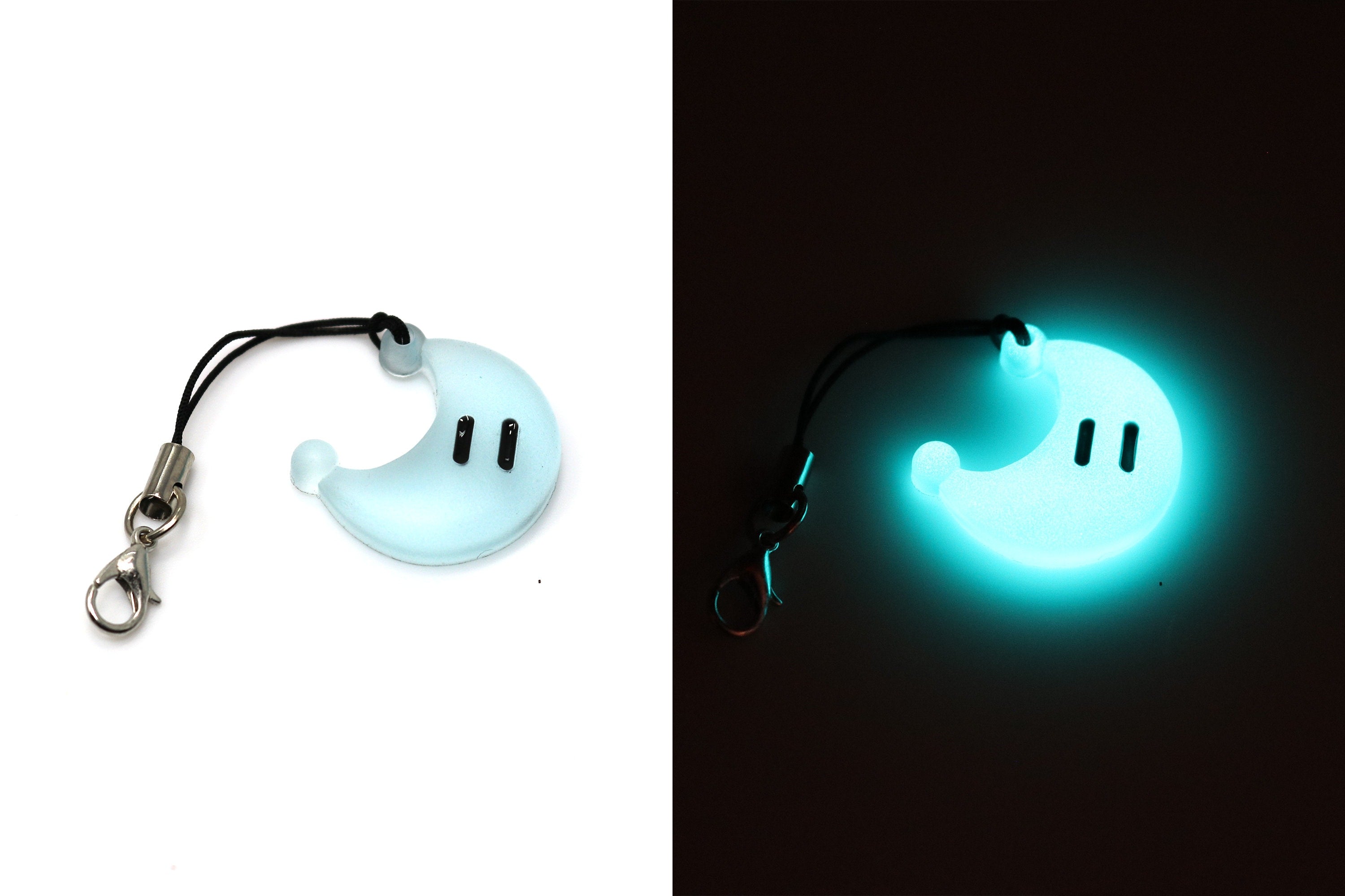 Power Moon Keychain Glow in the Dark / Necklace - Super Mario Odyssey -  Nintendo