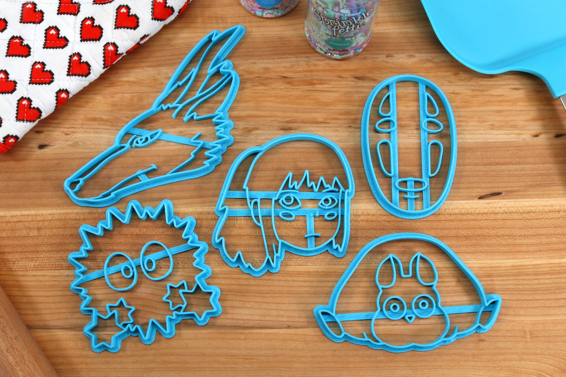 MeMeMe Anime Cookie Cutters - Daoko Girl, Fallen Hana, MeMe Face, MeMeMe  Heart, | eBay