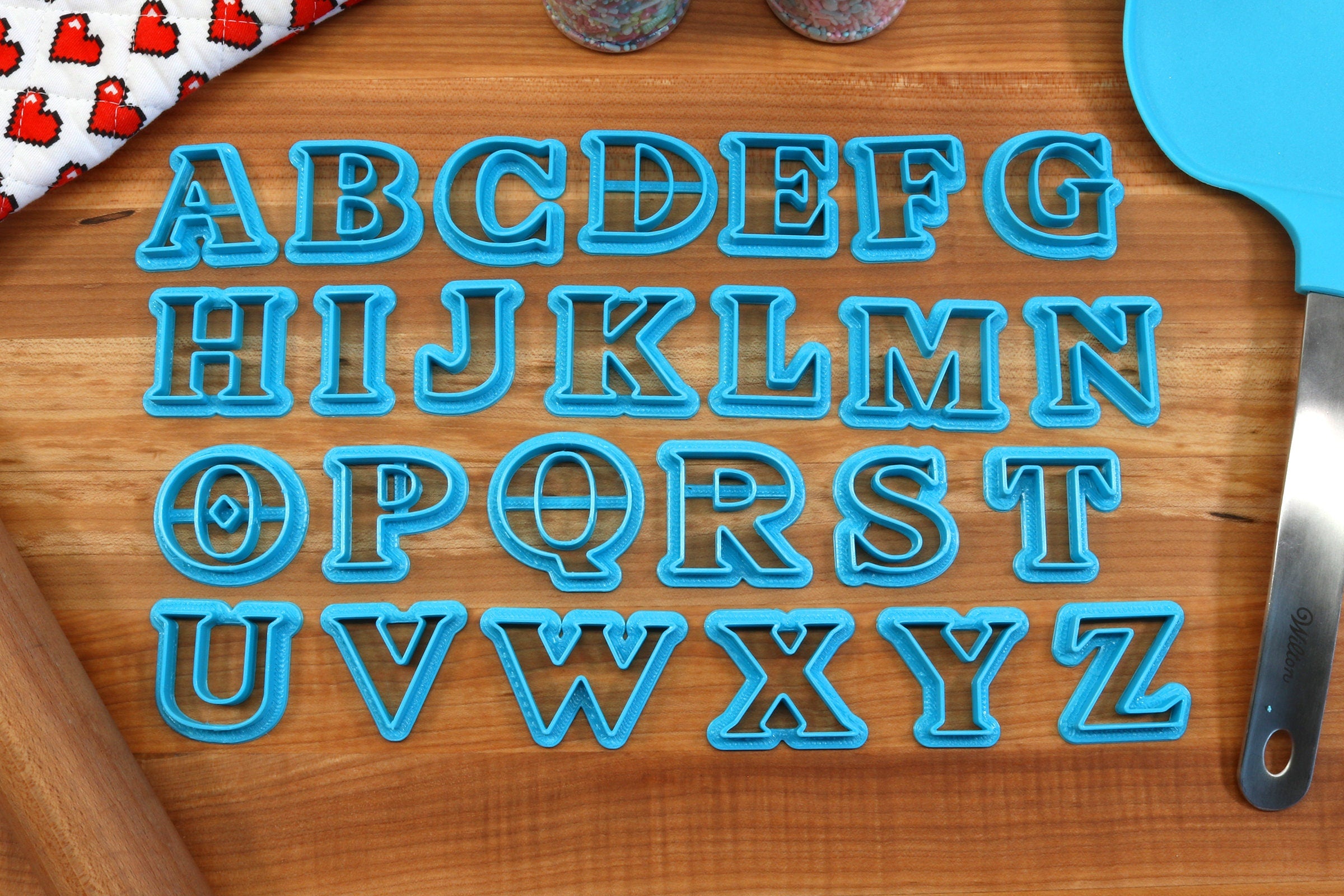 Hylian Fantasy FONT Cookie Cutters - Fondant Letters, Letters for Cake –  LootCaveCo