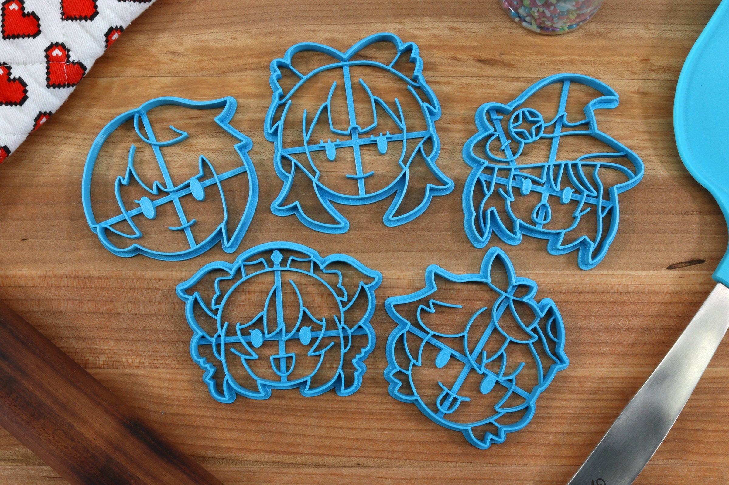 Anime Halloween Cookie Cutters  UWU Pumpkin Anime Witch Bat Potion  Skull App  eBay