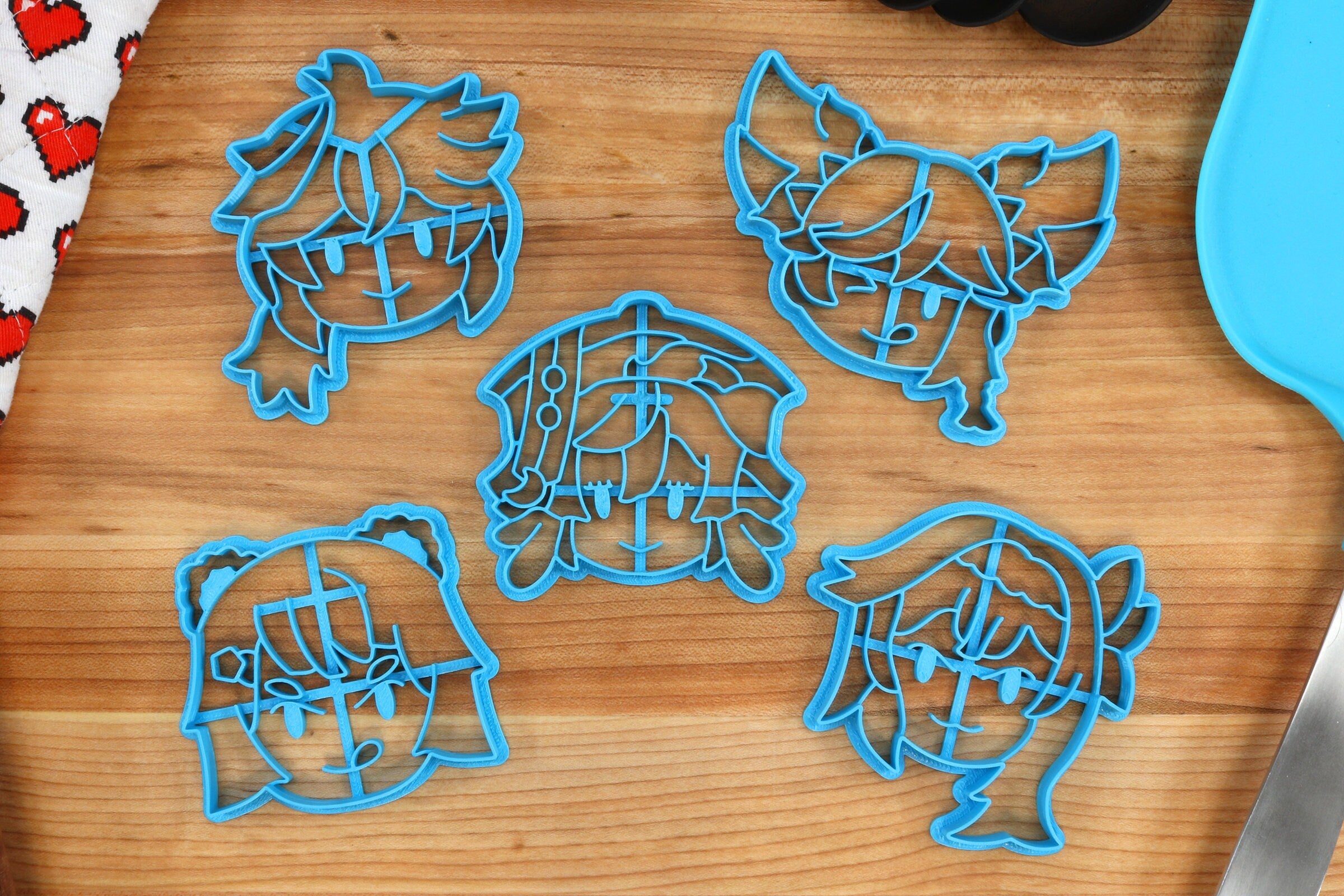 SALE 40 3D Anime cookie cutter collection 0025  Shopee Malaysia