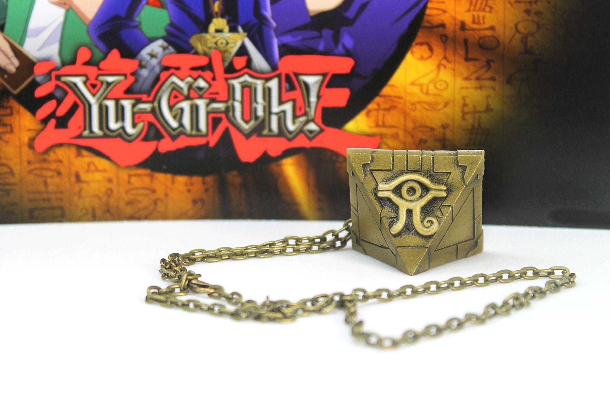 yu gi oh millennium puzzle chain necklace, Hobbies & Toys, Stationery &  Craft, Craft Supplies & Tools on Carousell