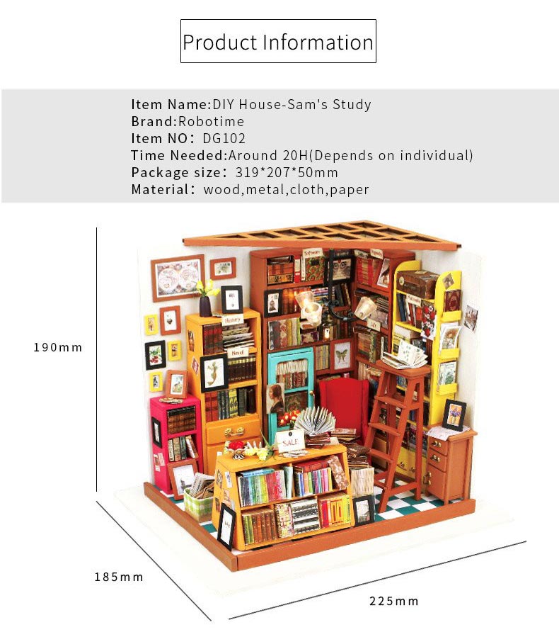 diy sam's study