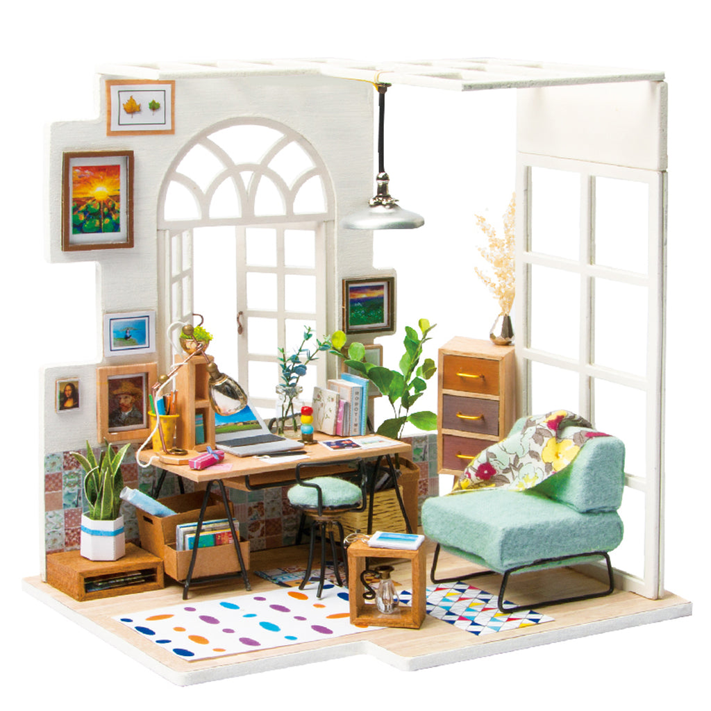 Robotime Diy Mini Dollhouse Building Model Home Decoration