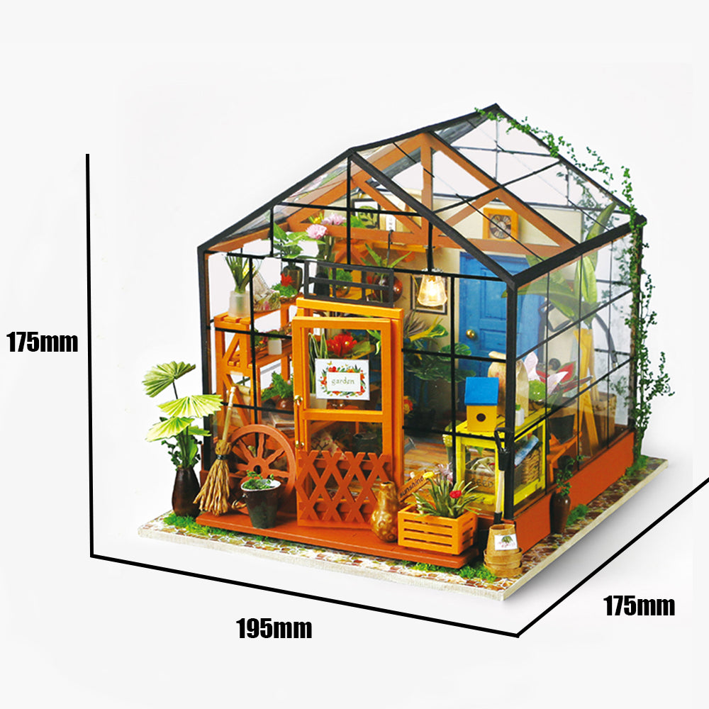 Robotime DIY Miniature Greenhouse Kit 