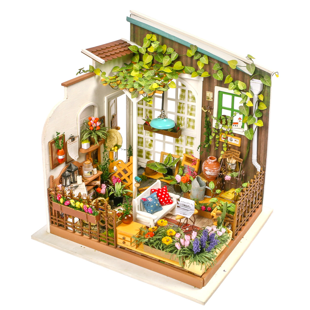 diy dollhouse garden