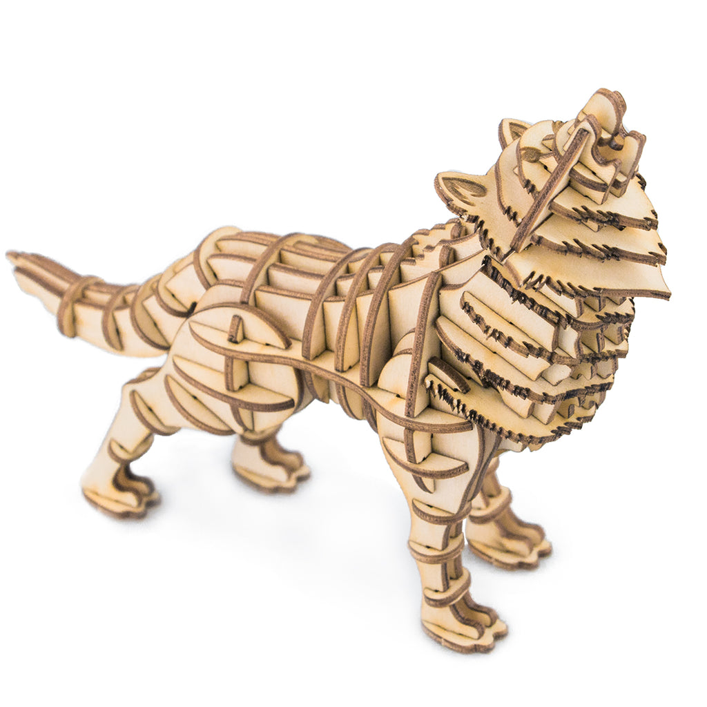 wooden puzzle animals