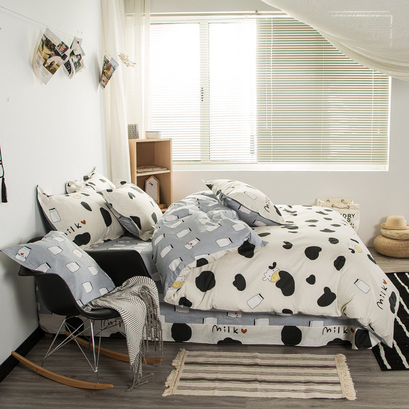 Cow Print Bedding Set Full Barnsmile Com