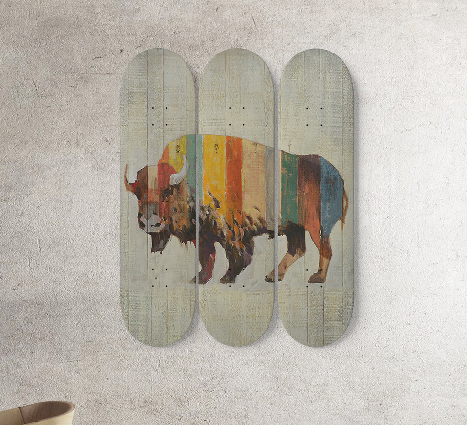 3 Skateboard Wall Art Cow 5 Barnsmile Com