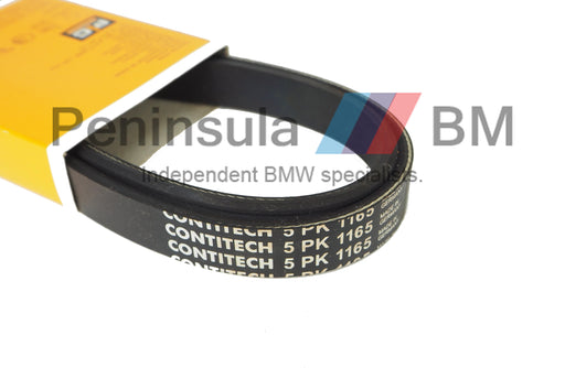 BMW Ribbed V-Belt 5PK1165 Water Pump E32 E31 M70 11281736695
