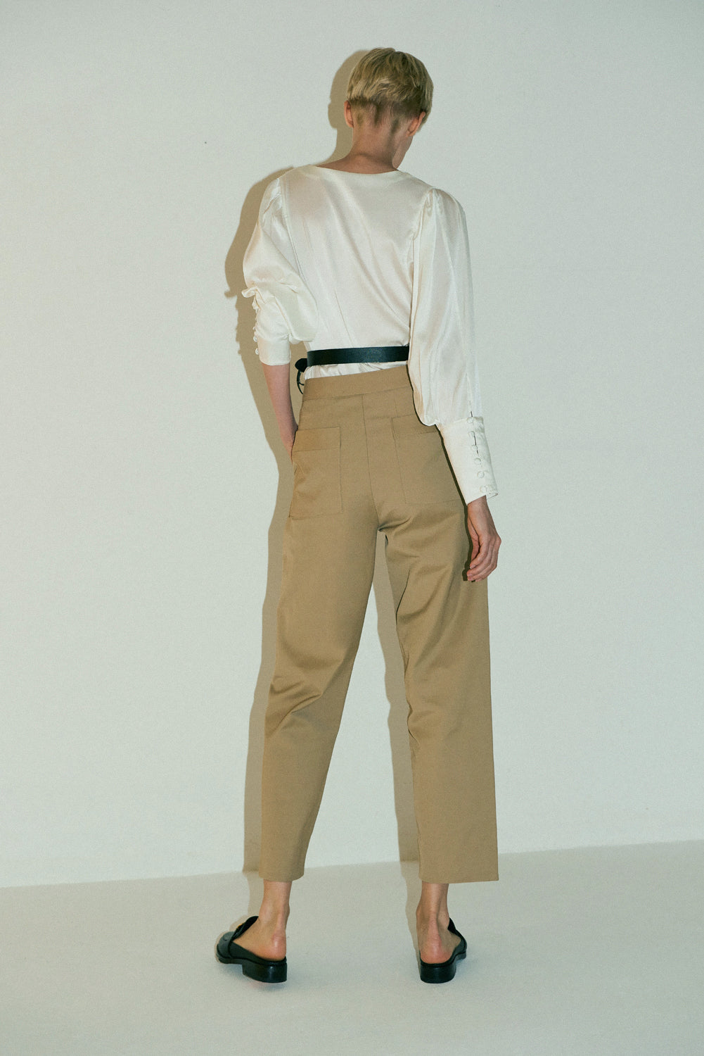 camel trousers