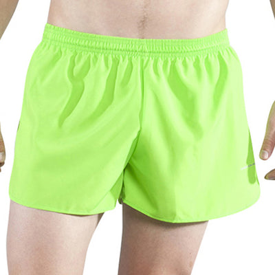 Men's Neon Lime 3 Half Split Shorts, BOA