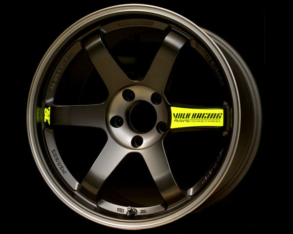Volk Racing Te37sl Black Edition Wheel 17x9 5x114 3 45mm