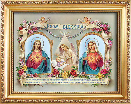 Room Blessing Image 8 x 10" Framed