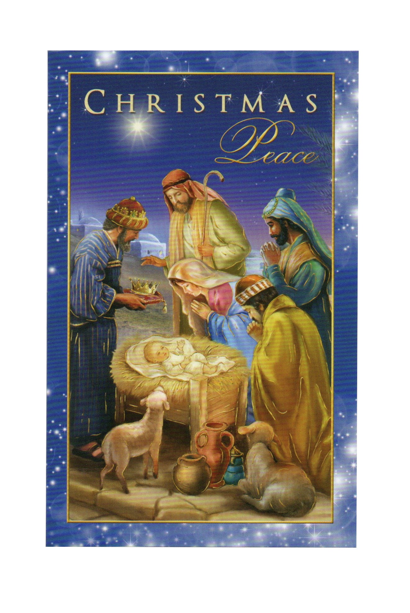 Small assorted Christmas cards - pack of 10