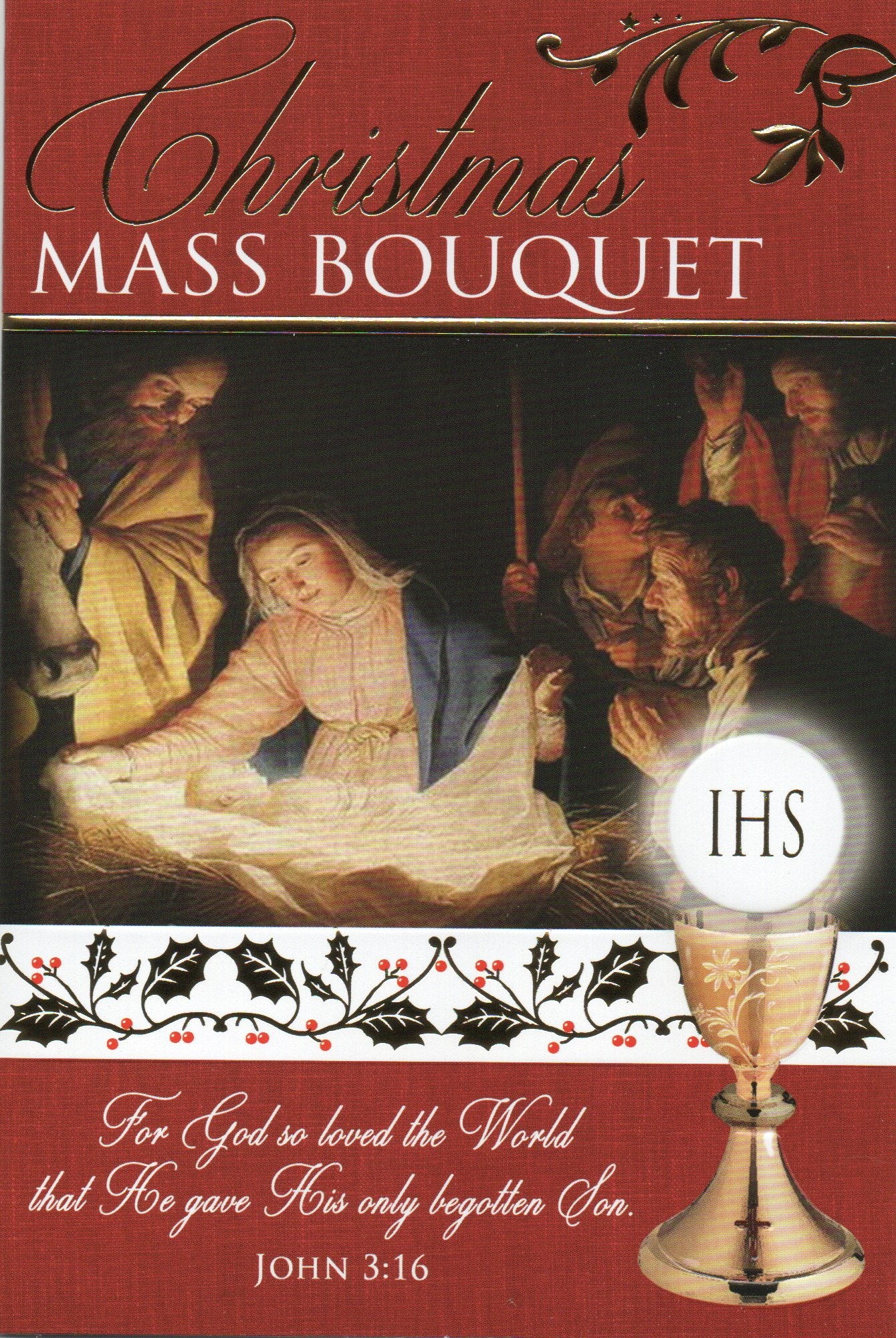 Christmas Mass Bouquet