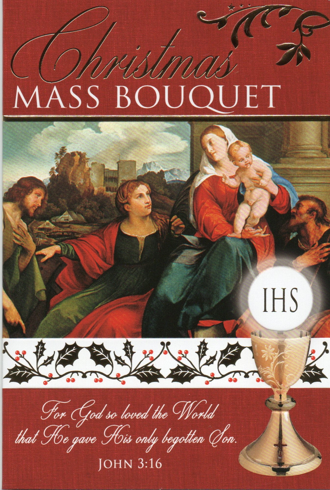 Christmas Mass Bouquet