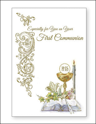 First Holy Communion Card