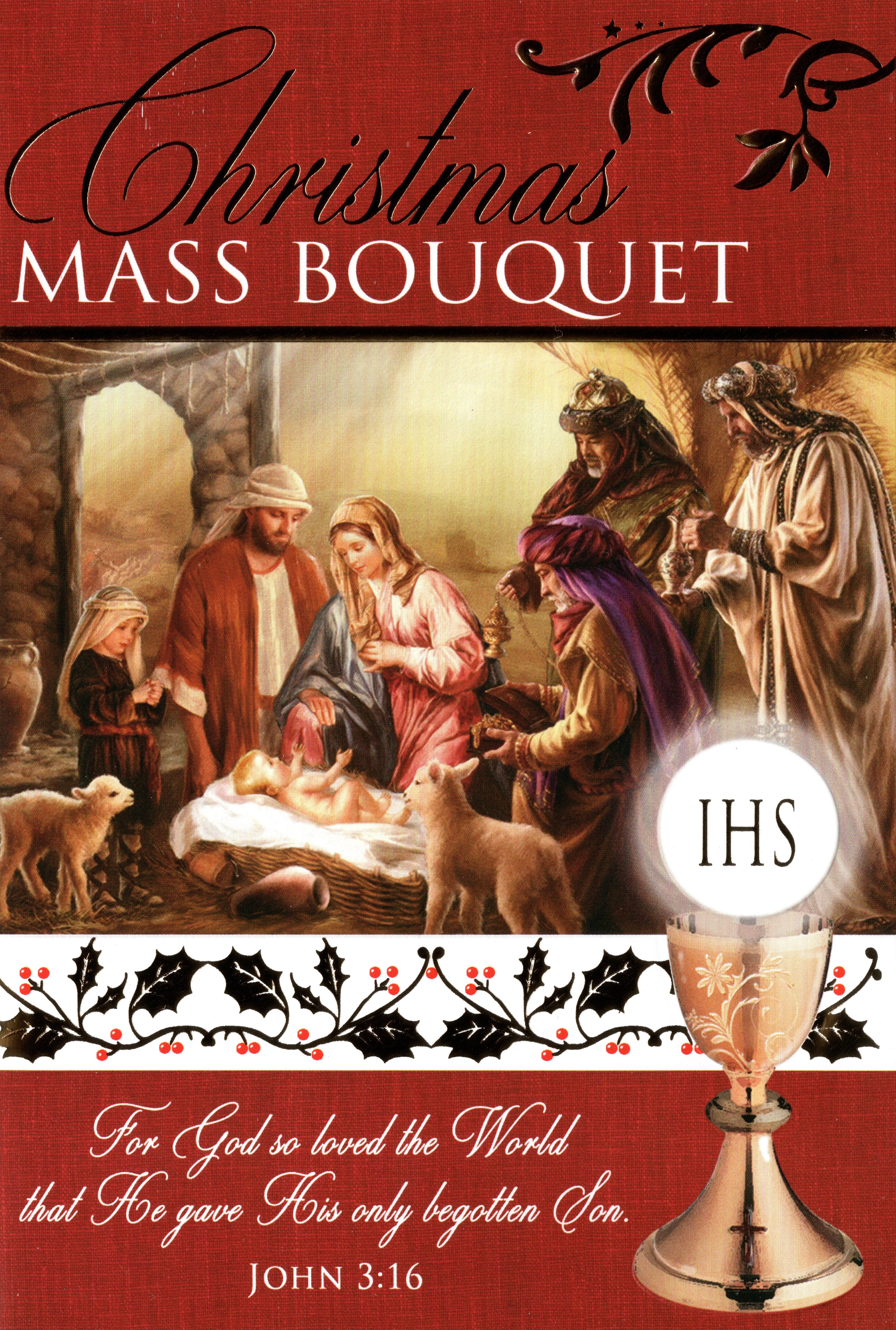 Christmas Mass Bouquet