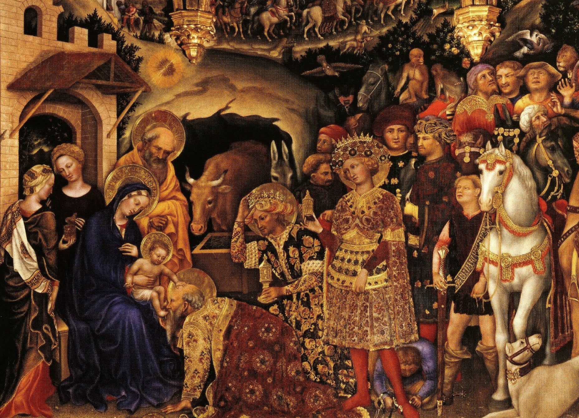 Adoration of the Magi Christmas Card