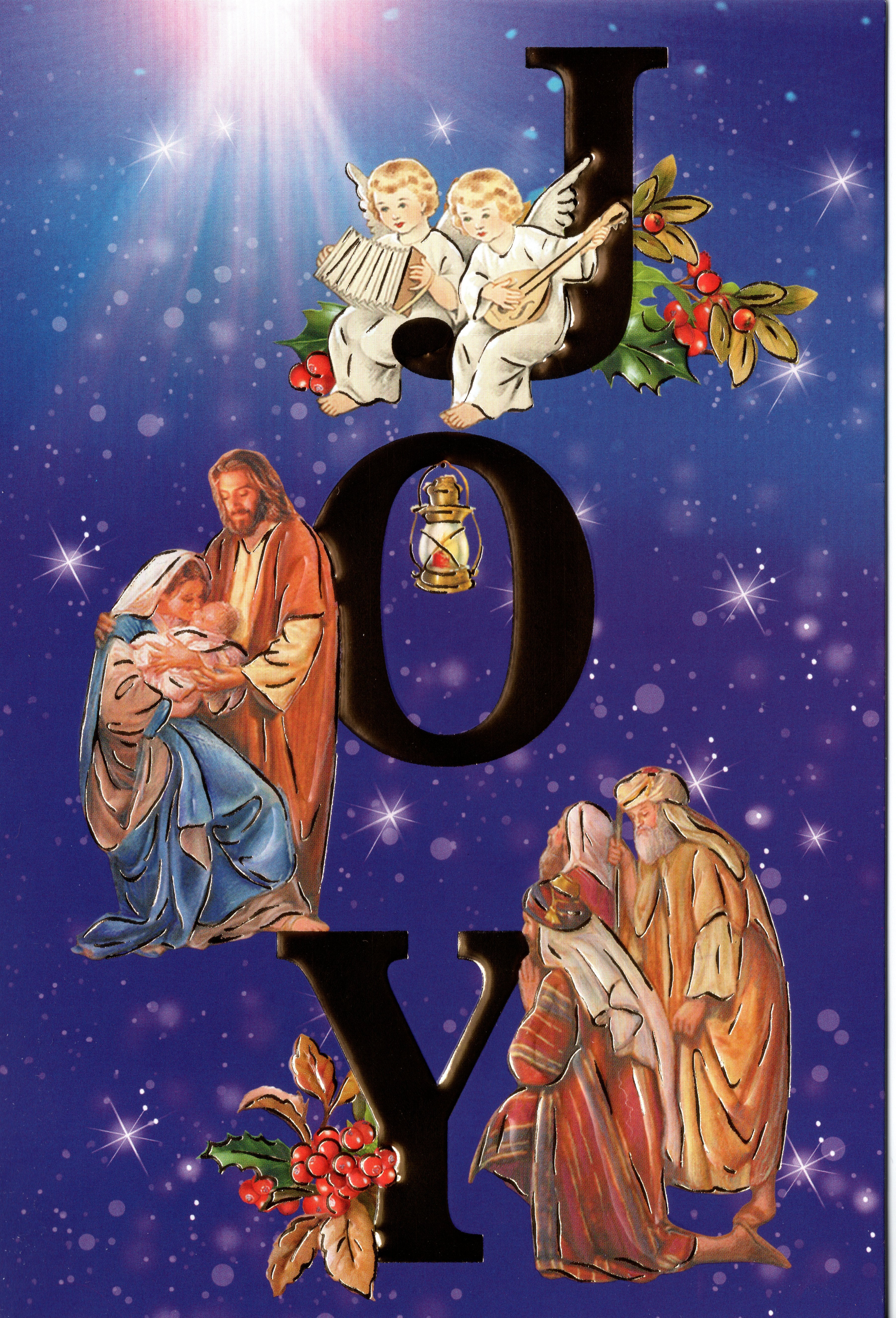 Peace, Hope, Joy Box of 12 Christmas Cards