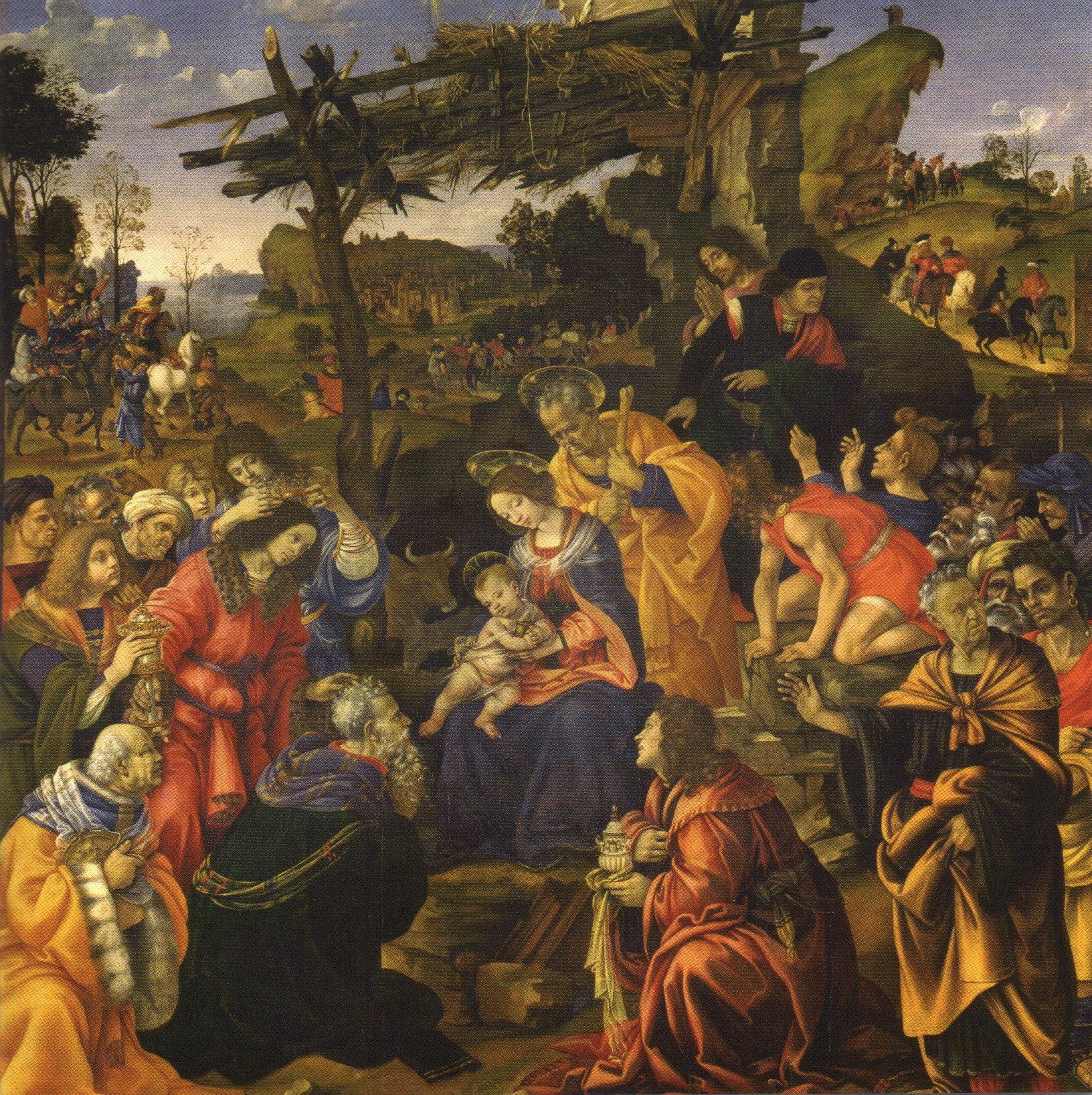 Adoration of the Magi Christmas Card