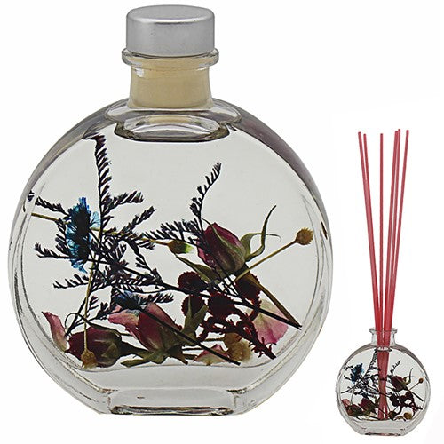 Luxury Botanical Fragrance Reed Diffuser - Country Rose Aroma