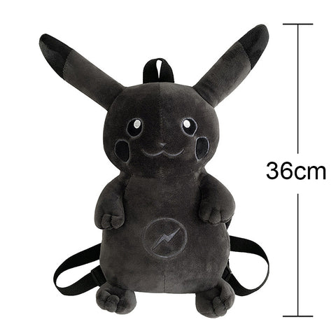 Pikachu Dark Lightning - Plush Backpack – GoPokeShop