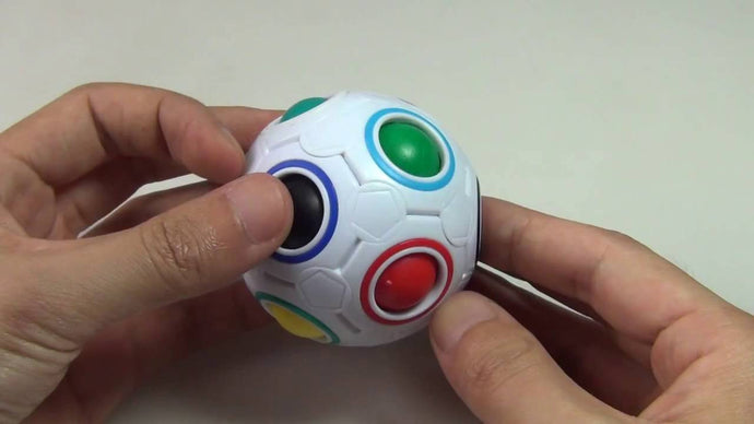 rainbow fidget ball