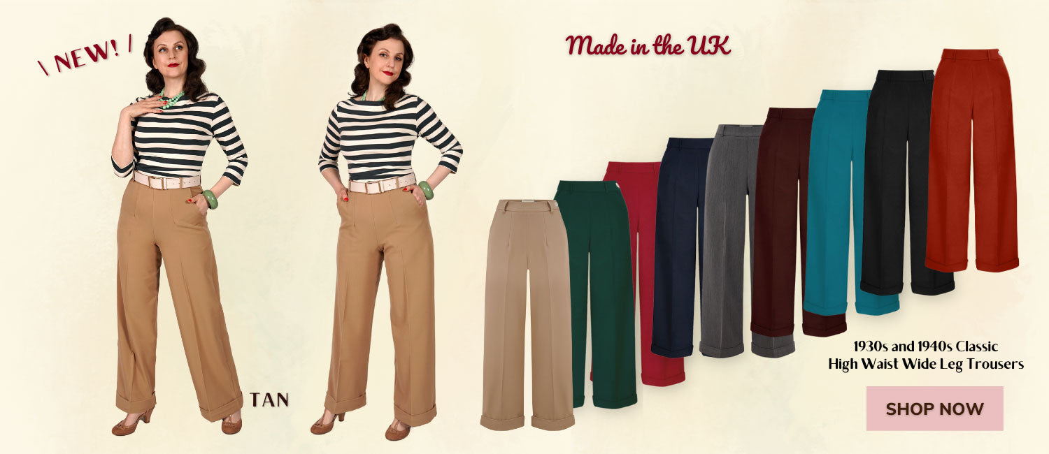 1930s-and-40s-Classic-High-Waist-Trousers-in-Tan-Home-16MAR24.jpg__PID:d0e91dda-b6a3-4e78-8683-e41487d76115