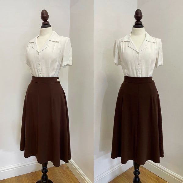 1940s Style Classic A line Skirt 