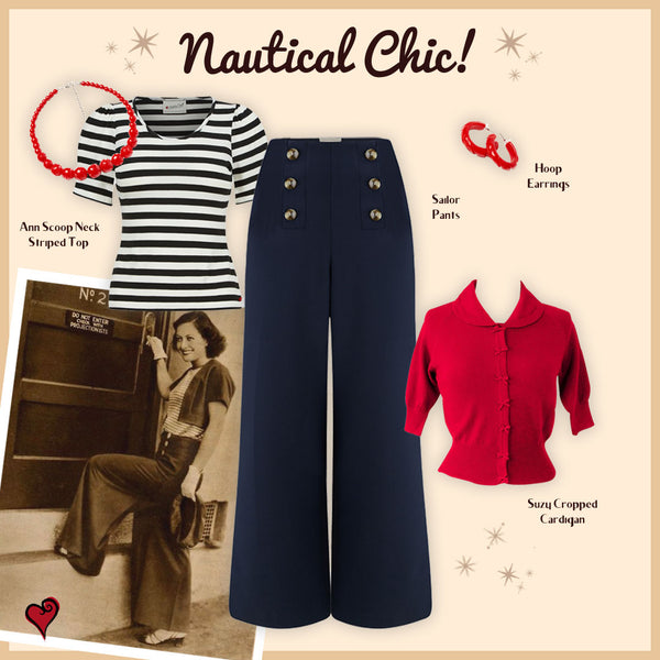 Ahoy There, Sailor Pants! - Weekend Doll