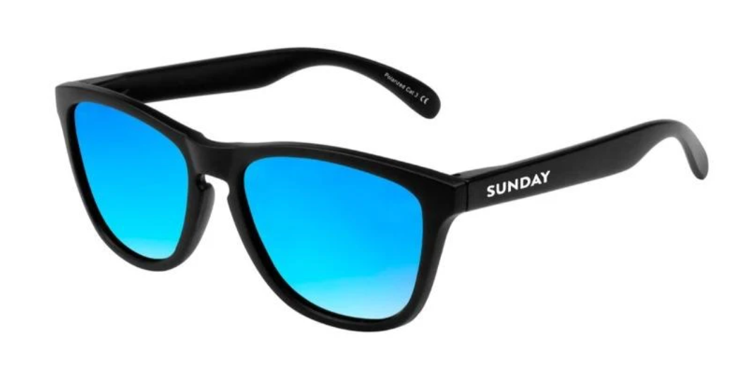 Sunday Shades: Carbon Matte - Iceblue Classic